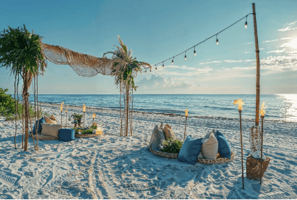 What should you look for in a coastal venue for weddings and private functions?
