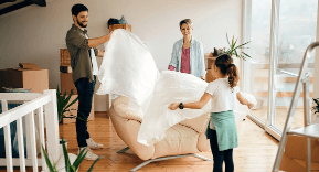 When does furniture storage make sense for families and renters?